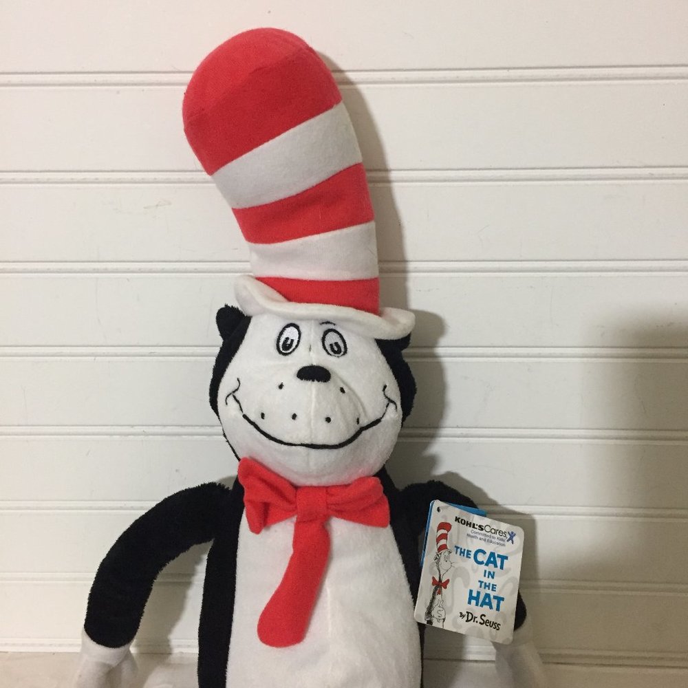 Dr. Seuss Cat in the Hat, 2013 and Sneetches 2005 Plush, Kohl's Cares - Picture 2 of 8